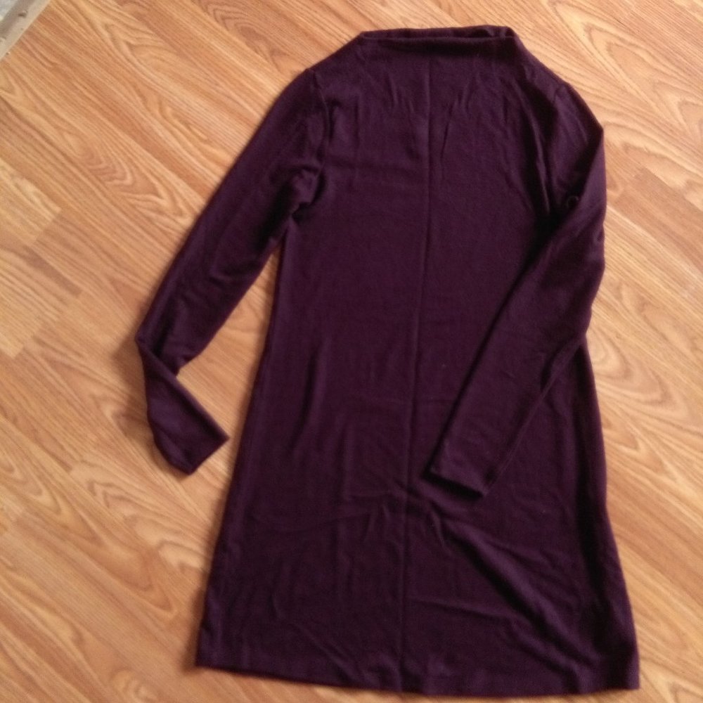 X-Small Plum Sweater Dress